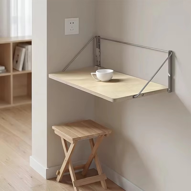 Wall Mounted Desk Fold - Çalışma Odası İçin Küçük Katlanır Çok
