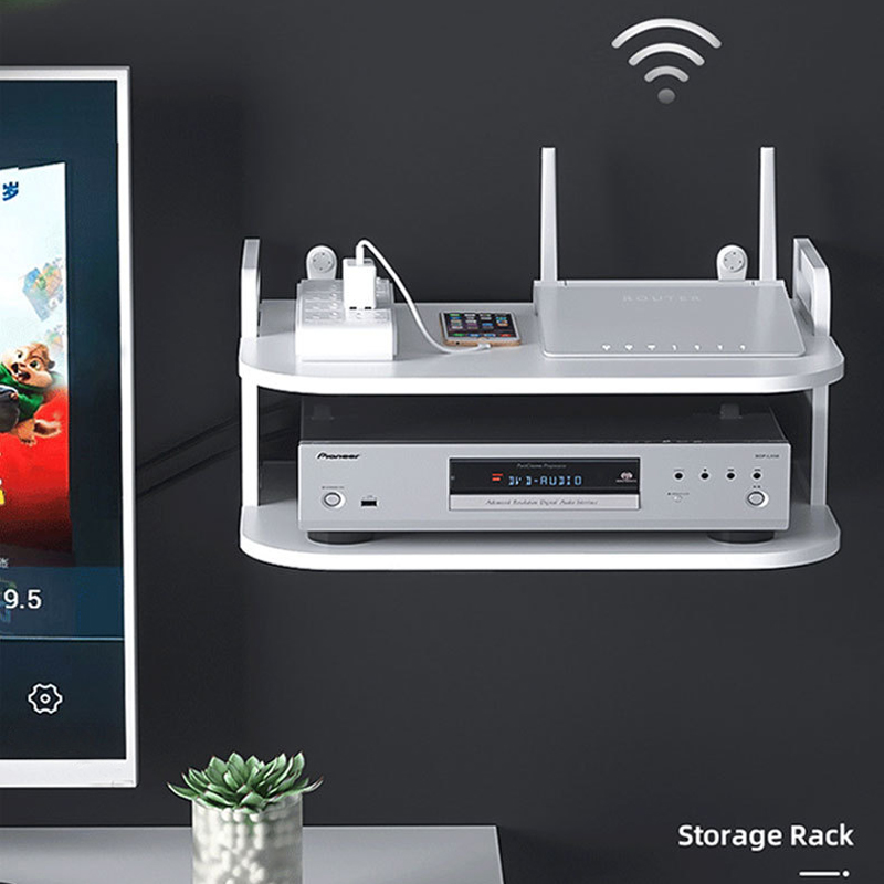 Wall Mounted Desk Fold - Duvara Monte Edilen Router Kablo Düzenleyici