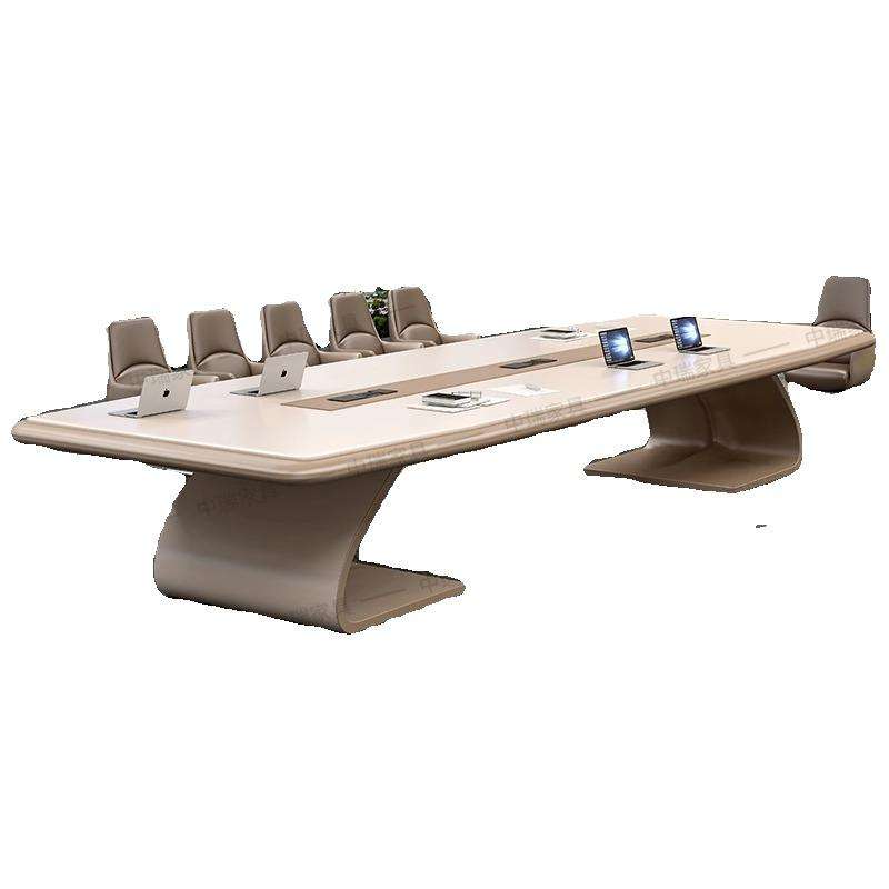 Office Furniture Manufacturers - *Modern Stil Büyük Oval Konferans Masası