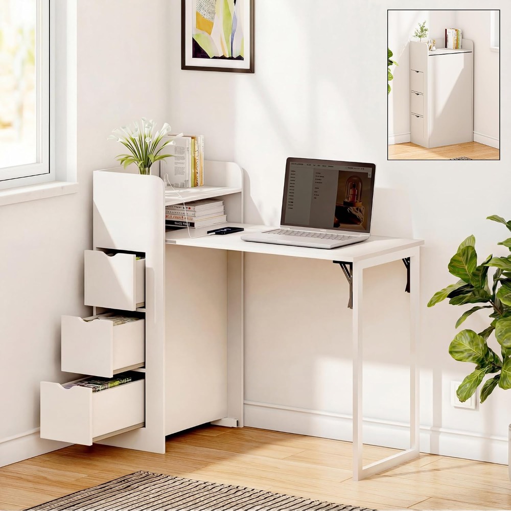 Wall Mounted Desk Fold - Duvara Monte Edilebilir Katlanabilir Masa, Depolama