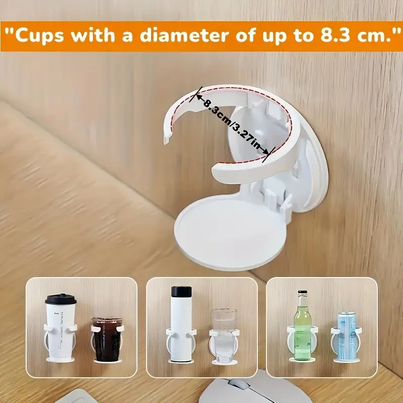 Wall Mounted Desk Fold - Katlanır Bardaklık Ofis Masası Dolap Kapısı