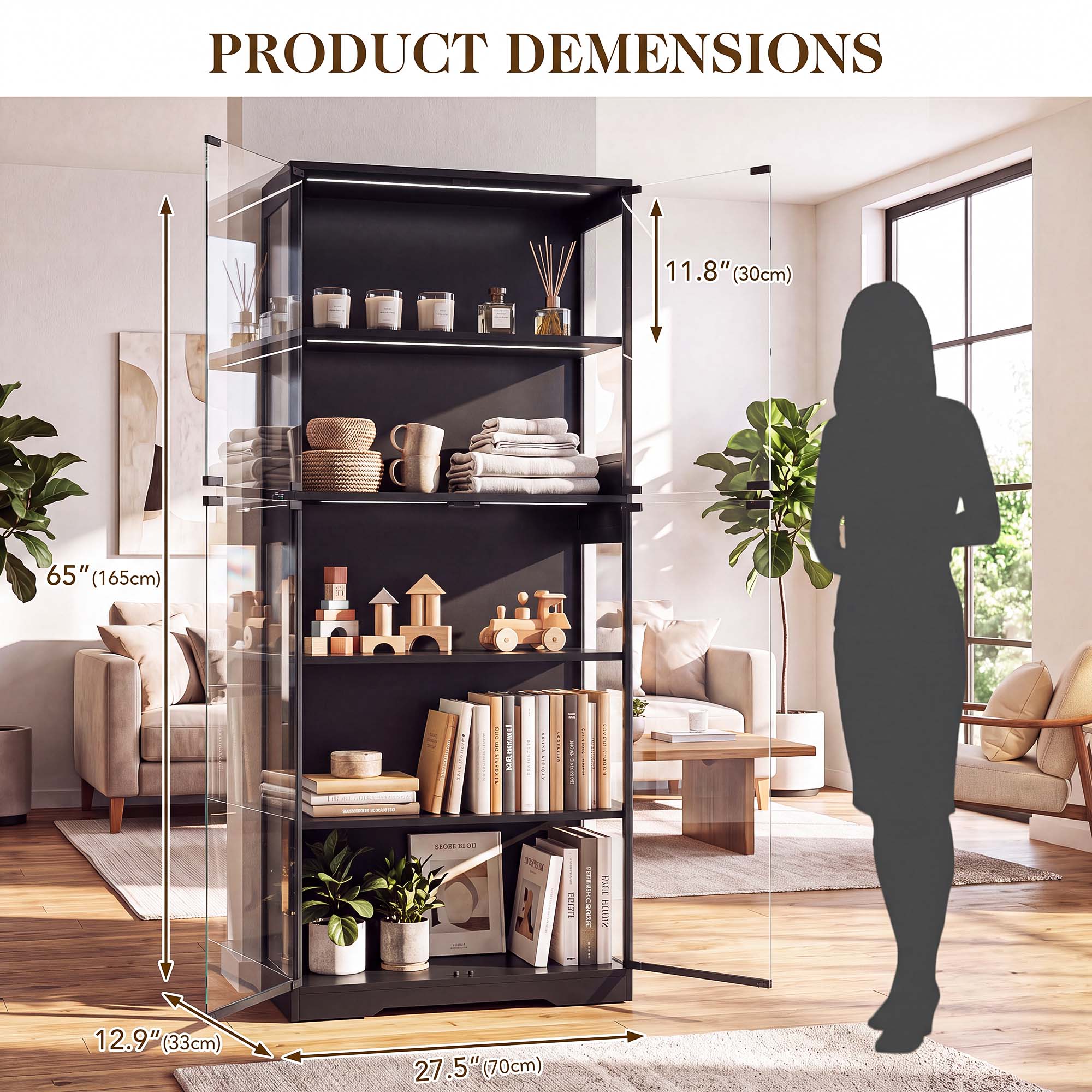 TCGBKAF 5 Katmanlı Cam Kapılı  - Office Furniture Equipment incelemesi ve fiyatı