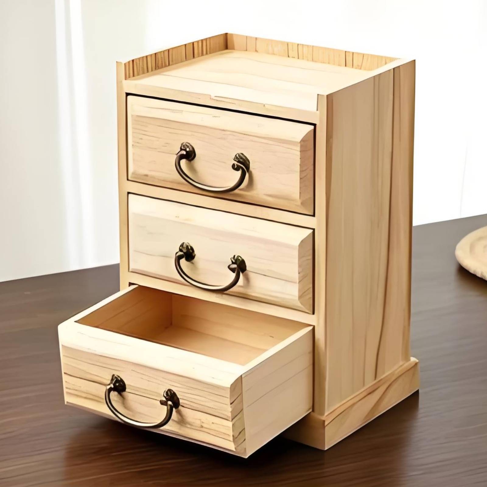 3 Çekmeceli Masa Düzenleyici M - Drawer Organizer Tray incelemesi ve fiyatı