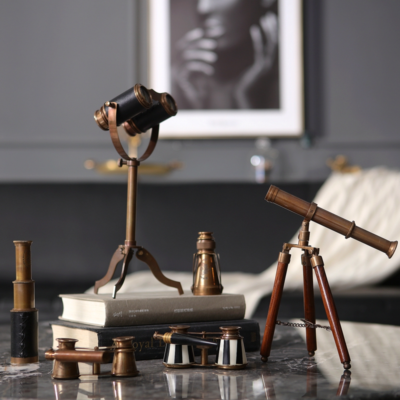 Retro pirinç teleskop masaüstü - Office Furniture Loft incelemesi ve fiyatı