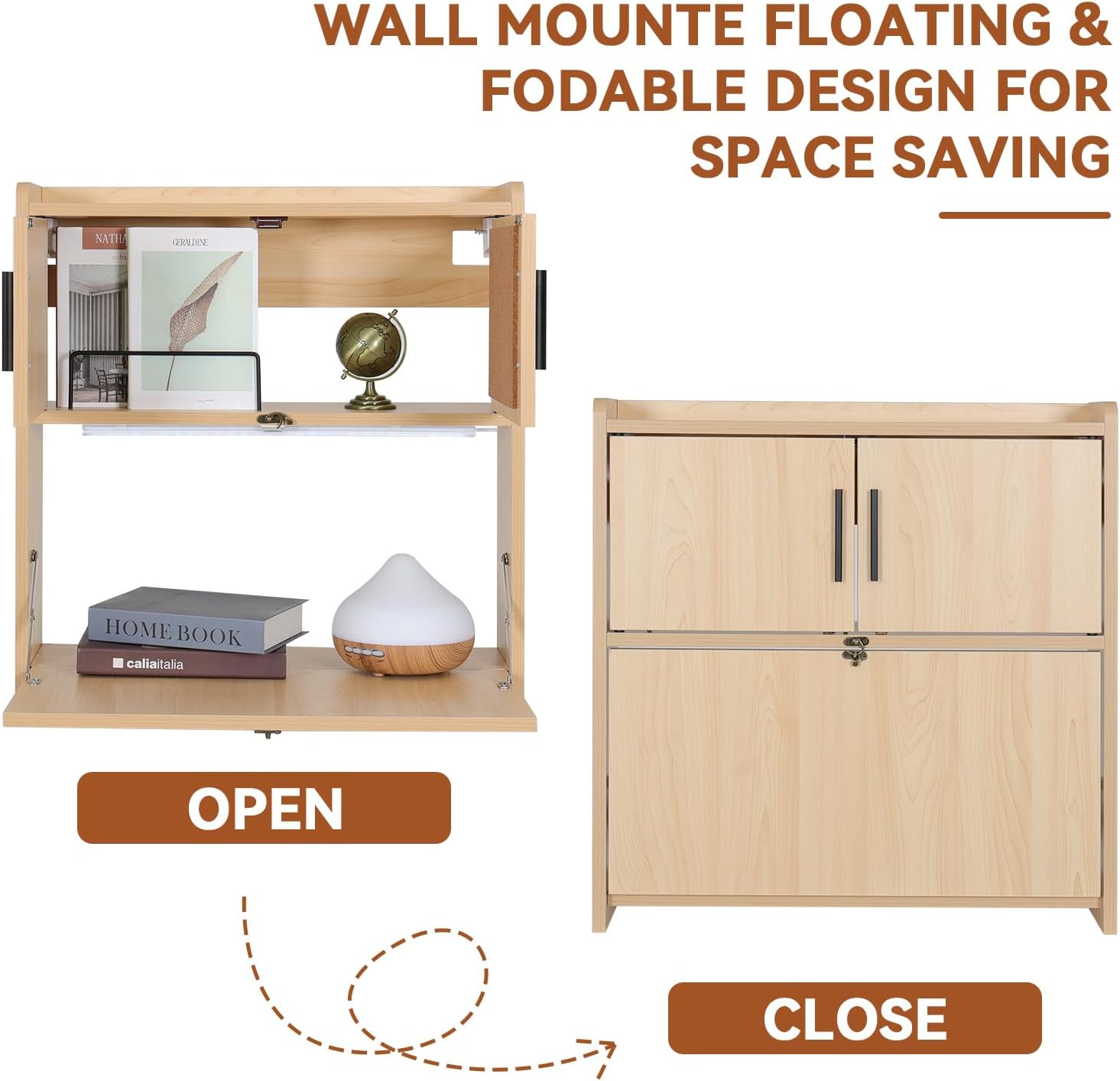 ARTETHYS Duvara Monte Edilebil - Wall Mounted Desk Fold incelemesi ve fiyatı