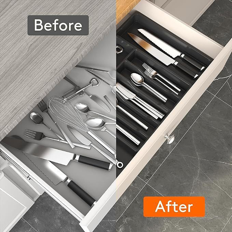 Genişletilebilir Çatal Bıçak T - Drawer Organizer Tray incelemesi ve fiyatı