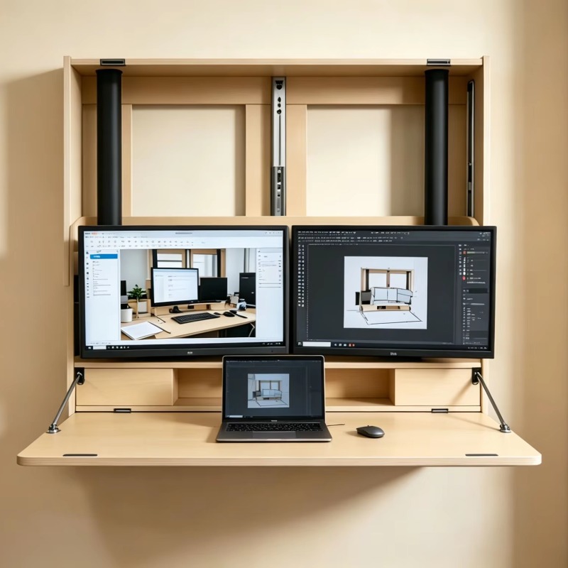 Yerden Tasarruf Sağlayan Ev Ça - Wall Mounted Desk Fold incelemesi ve fiyatı
