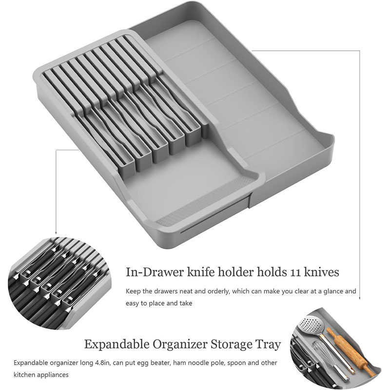 Bıçak bloğu geri çekilebilir b - Drawer Organizer Tray incelemesi ve fiyatı