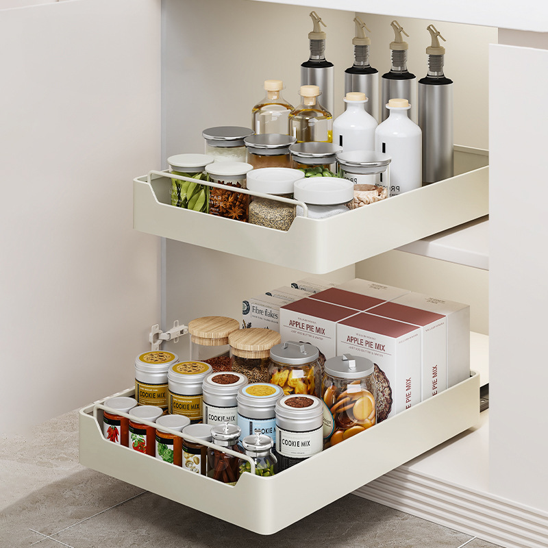 Mutfak Depolama Metal Rafı Sür - Drawer Organizer Tray incelemesi ve fiyatı